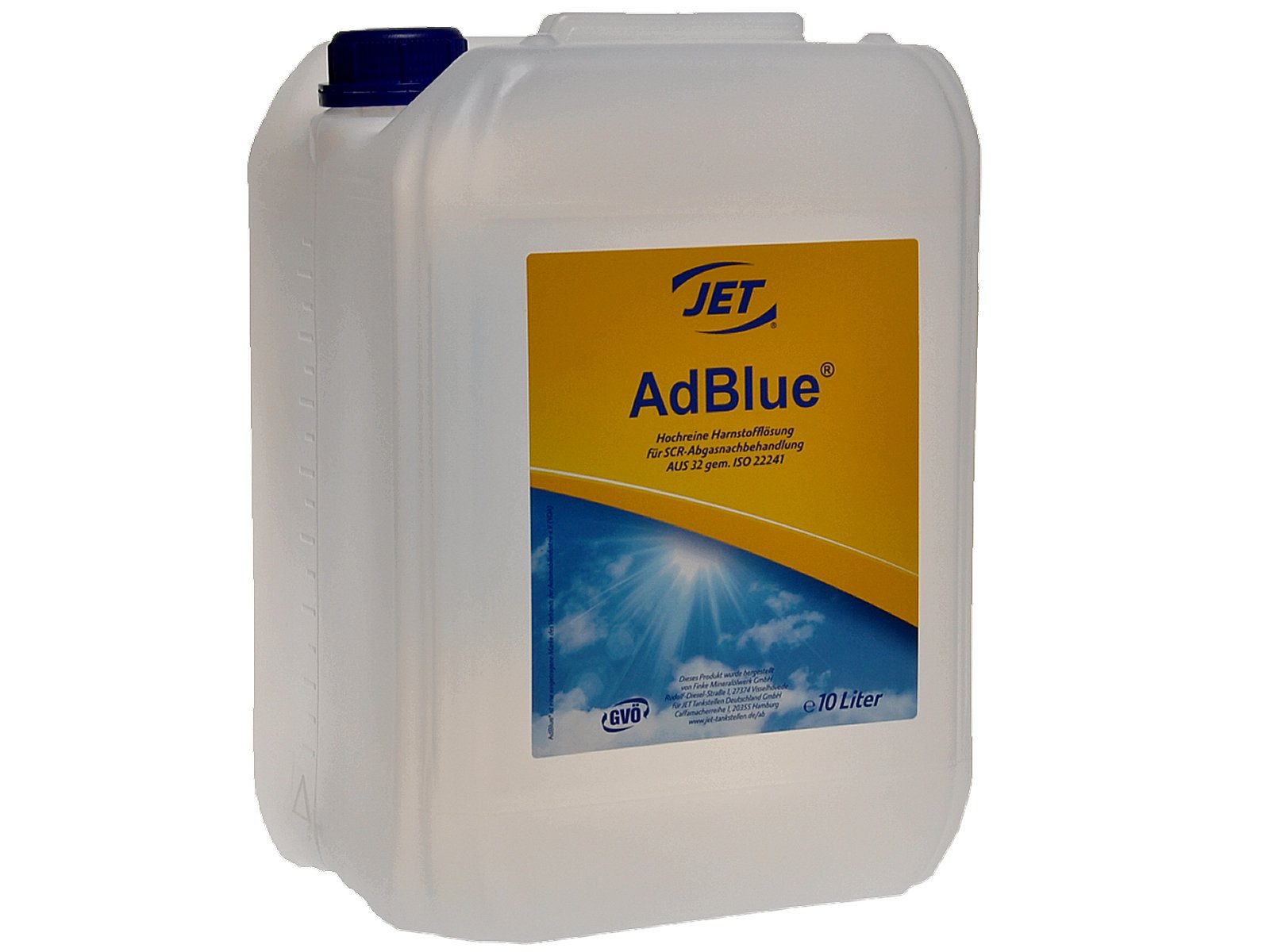 JET AdBlue Palette Kanister 60 x 10 Ltr., Betriebsstoffe, Autozubehör