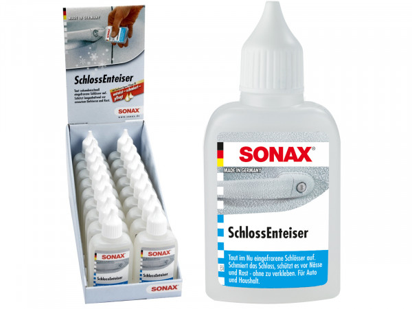 SONAX SchlossEnteiser im Thekendisplay, 50 ml